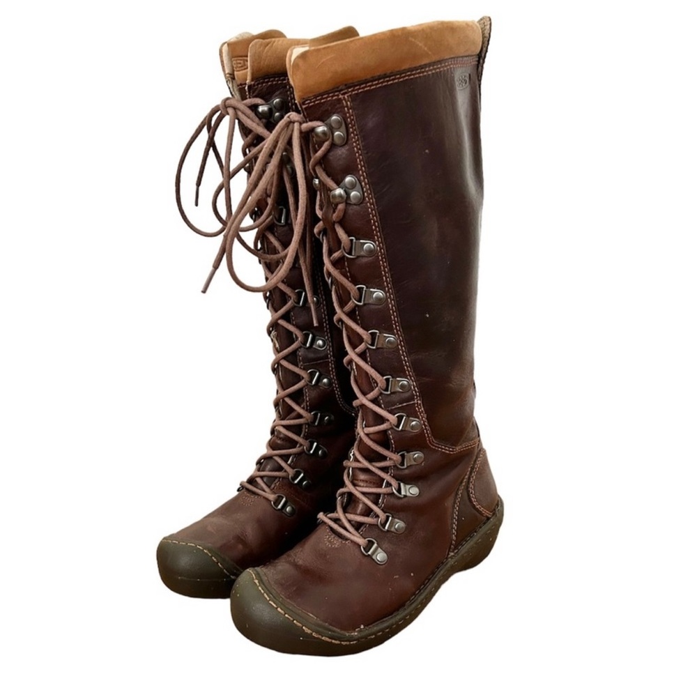 Keen Clara High Leather Waterproof Boots rare size 10 5497 CMEO